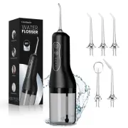 Water Dental Flosser Tooth Pick, Portable Cordless Oral Irrigator 260ML with ...