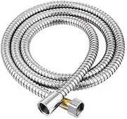 Bath Shower Room Shower Pipe Explosion-Proof Shower Pipe Electroplating Pipe Metal Silicone Hose Wholesale Length 1.5 Meters