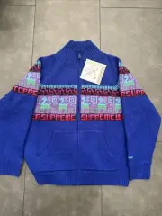 Supreme FW20 Chullo Gore-Tex Windstopper Zip Up Sweater Blue Medium