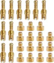 SYOWADA 25 Pcs Carburetor Main Jet Kit Replacement for Mikuni VM22 VM24 VM26 Carburetor Used on 125cc 150cc 200cc 250cc Engine Motorcycle Dirt Pit Bike (25 PCS)