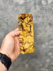 Stabilised Spalted Tamarind Exotic Wood Block Craft Material #76