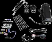 UC Frame Tube Mount Oil Cooler Kit Gloss Black Breakout 107 18-20
