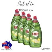 Fairy Dishwashing Liquid Detergent Lemon Ultra Concentrate Bulk Value Pack