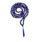 Certified Lapis Lazuli Mala | 6 mm 108 Beads Mala |FREE SHIPPING|.
