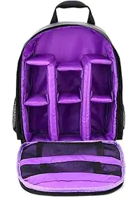 BLBMTCBCAG Multi-functional Waterproof Dslr Camera Photo Lens Bag Backpack Knapsack Large Capacity Portable Travel For Outside Photography Camera protection