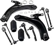 10Pcs Front LH RH Control Arm Sway Bar End Link,Compatible with Nissan Rogue 2008-2013 MS30195 K621452