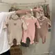 秋款韓版寶寶衣服 嬰兒衣服 嬰兒洋氣長袖連體衣 新生兒衣服 嬰兒爬服 兒童包屁衣 寶寶長袖爬服