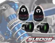 GPM SLEDP/CAP ALLOY 6061 DAMPER TOP CAP FOR TRAXXAS RC 1/8 4WD SLEDGE MONSTER