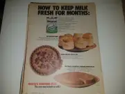 VINTAGE 1971 NESTLE SUNSHINE MILK MAGAZINE ADVERT