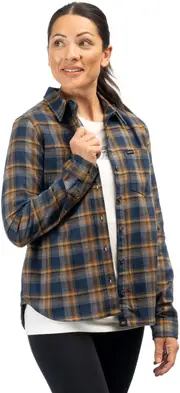 Klim Sunlight Trail, shirt women , color: Dark Blue/Orange , size: XL