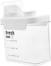 GRADENEVE Cereal Storage Bucket Food Canister for Rice Grains Beans Kitchen Storage Organizer Stylish Design Capacity Keeps Food Fresh Dry