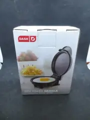 DASH Mini Maker Electric Round Griddle for Individual Pancakes, Eggs - NIB