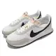 Nike 休閒鞋 Waffle Trainer 2 男女鞋 經典款 復古鞋型 舒適 情侶穿搭 麂皮 米白 黑 DH1349-100 29cm WHITE/BLACK