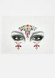 [Go Get Glitter] Iridescent Unicorn Face Jewels