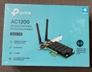 TP-Link AC1200 Dual Band Wireless PCI Express Adapter Archer T4E Sealed Box
