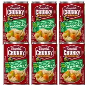 Campbell's Chunky Soup HEALTHY REQUEST Chicken Noodle (6 Cans) Ready to Eat