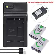 NP-BX1 Battery or Charger for Sony DSC-RX100 DSC-H400 DSC-WX350 WX500 Vlog ZV1