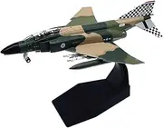 1:100 Scale US F-4C Phantom II Fighter Model Alloy High-Restored Airplane Airshow Model for Home Decoration