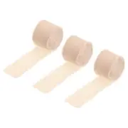Chiffon Ribbon 1.5"x8 Yard, Ribbon Bright Brown Chiffon for Wedding 3pcs