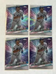 2024 Topps Pete Alonso Chrome Stars of The MLB Lot x4 New York Mets