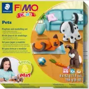 Staedtler Fimo Kids Form & Play Set - Polymer Modelling Clay - Pets