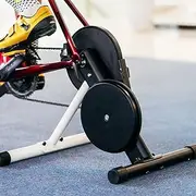 Direct Drive Bike Turbo Trainer, Stationary Indoor Riding Stand, Passes Power Info to Cycling Apps, Portable Design is Quiet for Indoor Use