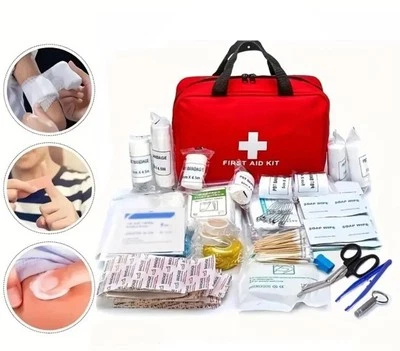 Ultimate 160 Piece First Aid Kit - Emergency Preparedness for Family & Adventure