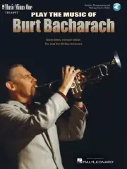 Play the Music of Burt Bacharach Trumpet Sheet Music Minus One Book Online Audio