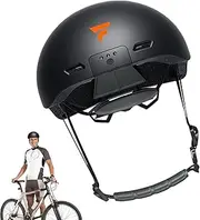 Road Cycle Head Protector | Shock Resistance Riding Sports Headwear,3 Lighting Modes Lightweight Cycle Headwear with Camera for Adults Elderly
