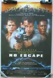 NO ESCAPE ORIGINAL ROLLED 27X40 MOVIE POSTER 1994 RAY LIOTTA KEVIN DILLON WILSON