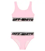 [Off-White Kids] Off-White Kids Logo bikini Y 4 pink