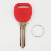 New Red Transponder Chipped Key B111 For Gm Vehicle Easy DIY Programming