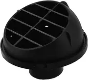 TIDTALEO Parking Air Conditioner Air Outlet Heater Air Vent for Vent for Rv Heater Car Ducting Heater Hose Rotatable Warm Air Outlet Plastic Heater Duct Outlet Black Abs