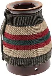 Box Jar Scraping Cup Smokeless Rollers Outdoor Portable Women Hand Tool Stick Burner Holder Heat Tank Cone Burner Cone Holder Brown Ceramics