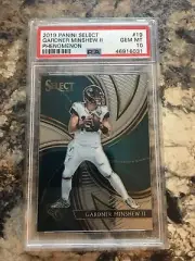 2019 Gardner Minshew II Panini Select Phenomenon PSA 10 Jaguars RC