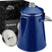 Percolator Coffee Pot — Camping Coffee Percolator, Campfire Coffee Pot – Camp...