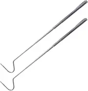 2-pack Sturdy Snake Hook Extendable Design Comfort Grip Snake Grabber for Reptiles