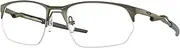 [Oakley] OX5152 Eyeglasses Bundle: OX 5152 515202 Pewter and Medium Black leash Accessory kit, Pewter