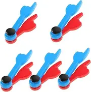 Kisangel 5pcs Clock Hands Replacement DIY Educational Clock Pointer Replacements for Enhance Learning Family Bonding for Home School Activities Develops Hand Eye Coordination Math Skills