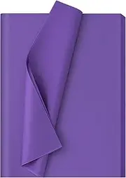 Simetufy Purple Tissue Paper for Gift Bags, 115 Sheets 14 x 20 Inches Purple Wrapping Paper, Gift Wrapping Tissue Paper Bulk for Crafts Mother's Day Fall Halloween Wedding Birthday Holiday Party Decor