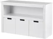 Kids Bookshelf 3 Drawers Storage Children Bookcase Toy Organiser Display