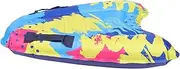 GANAZONO Inflatable Body Board for Portable Surf Board for Summer Fun Ergonomic Design Easy to Use for Learning to Swim and Practicing Kicking Techniques