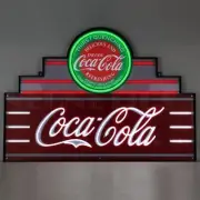 Neonetics 29ADCCG Coca Cola LED Flex Art Deco Licensed Neon Sign