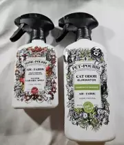 Poo Pourri Air+Fabric Spray + Cat Odor Eliminator