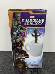 Guardians of the Galaxy Baby Smiling Dancing Groot Figural Molded Mug NEW