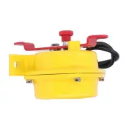 2 Way Pull Rope Cord Switch Simple Installation Emergency Sensitive Response^