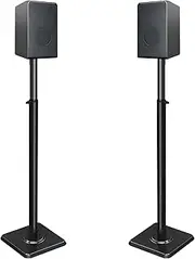 Mounting Dream Speaker Stands Height Adjustable for Satellites up to 5KG, a Pair of Floor Stands