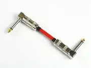 Sound MOMO CANARE GS-6 8cm L-L type (crank) patch cable (red) Phone Cable New