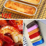 Disposable Aluminum Foil Tins Box Square Aluminum Foil Pie Dish Tin Cake Trays