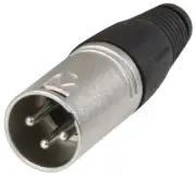 CONNECTOR 3 POLE XLR PLUG CONNECTOR 3APM/M - FC6130